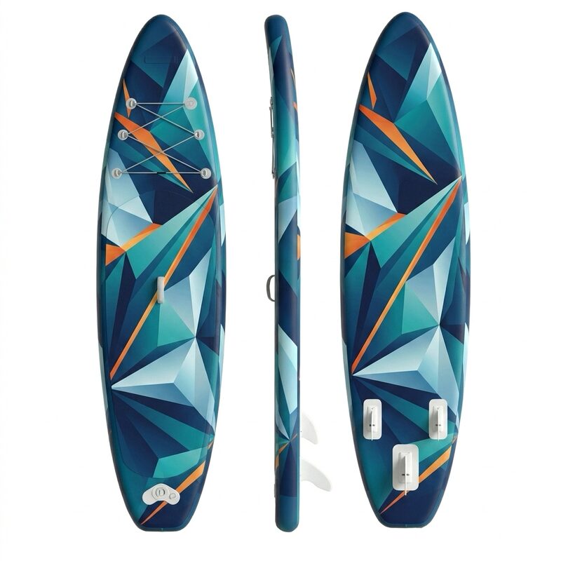 Concept graphic: faceted geometric triangles in blue and teal.
